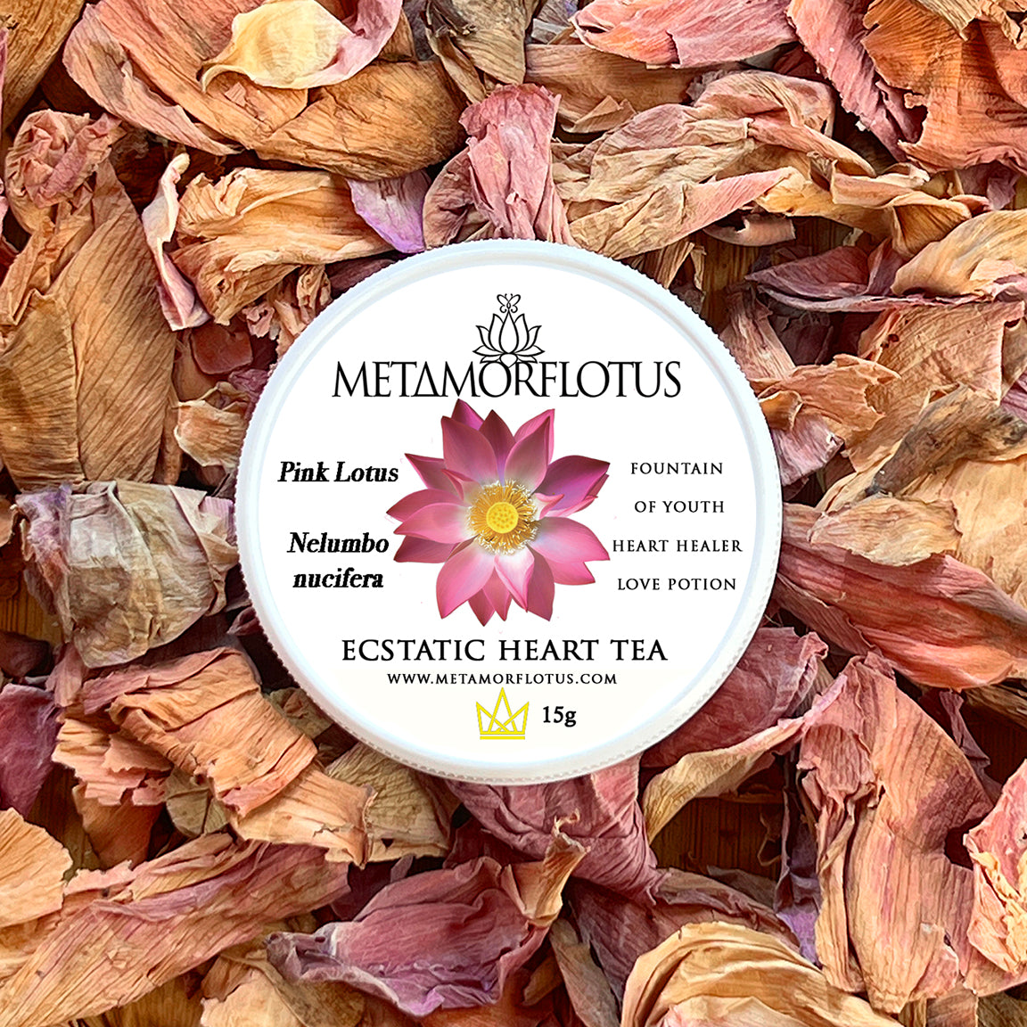 Pink Lotus Heart Opener Flower Tea